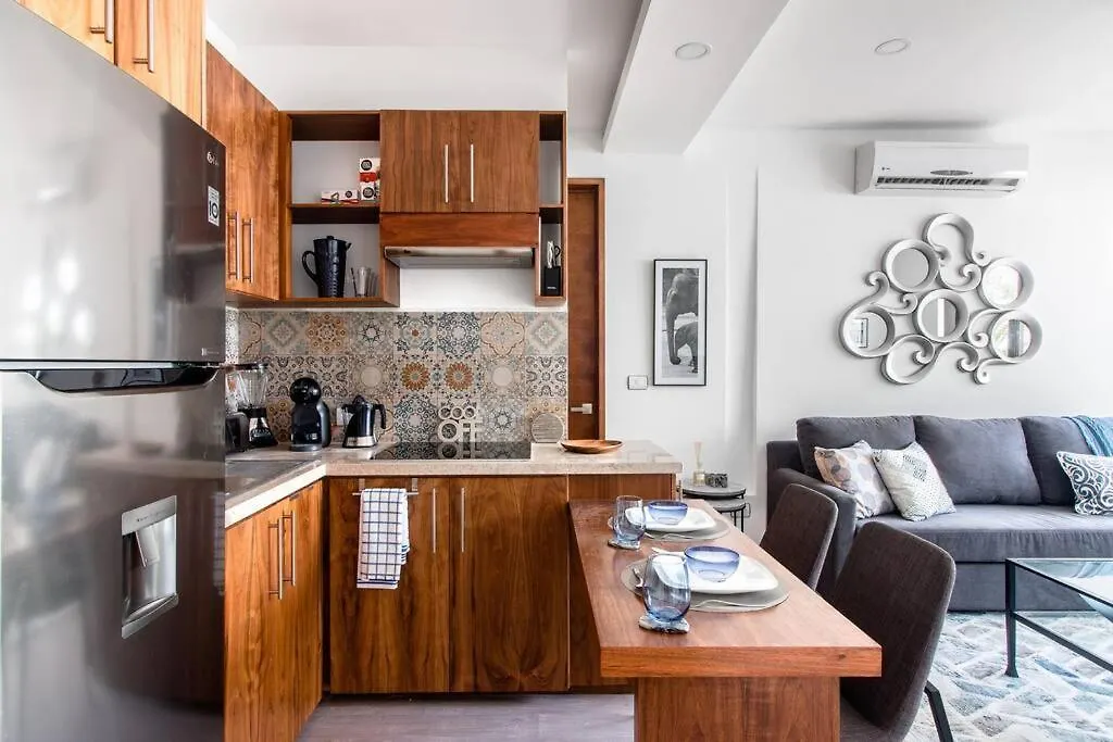 Neem 21 Nilay, Elegant Apartment 10 Min From The Beach トゥルム